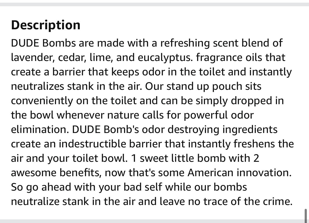 dude bombs stank eliminator